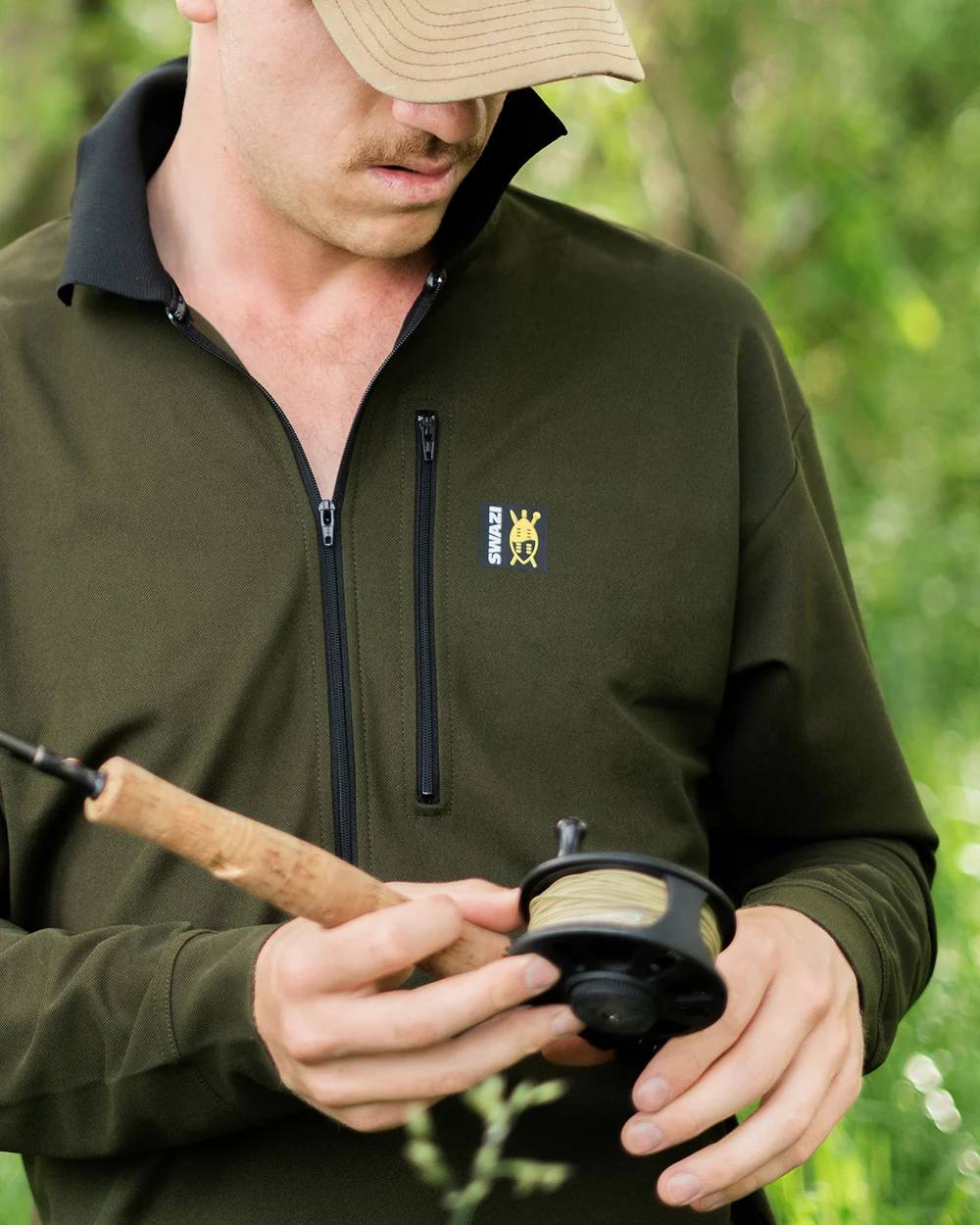 Swazi Climb-Max Long Sleeve Polo Shirt